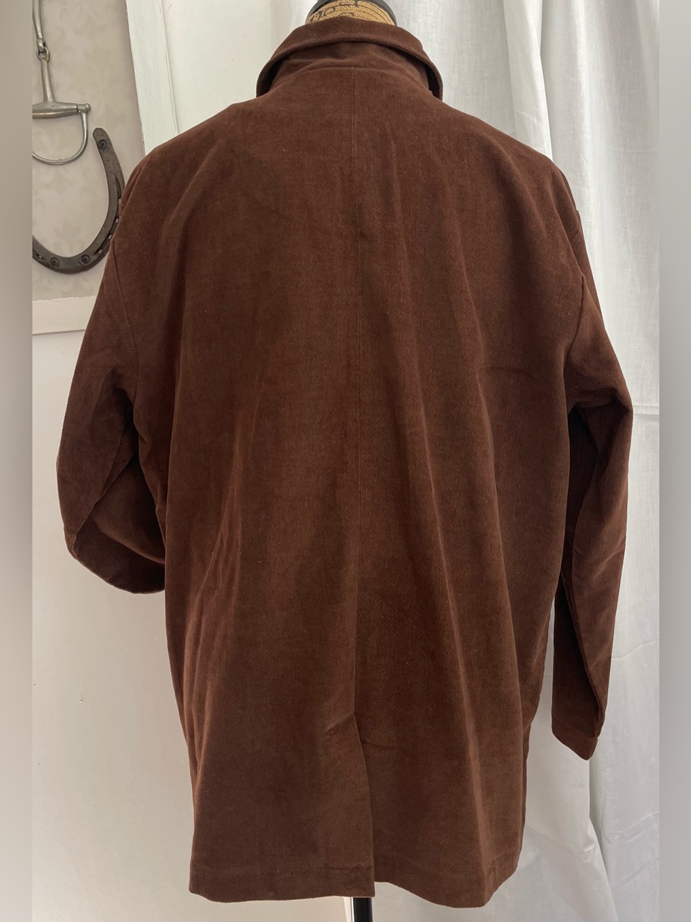 Vintage TABI Corduroy Embroidered Button Front Jacket Shacket Shirt Coat Size L - Picture 3 of 7